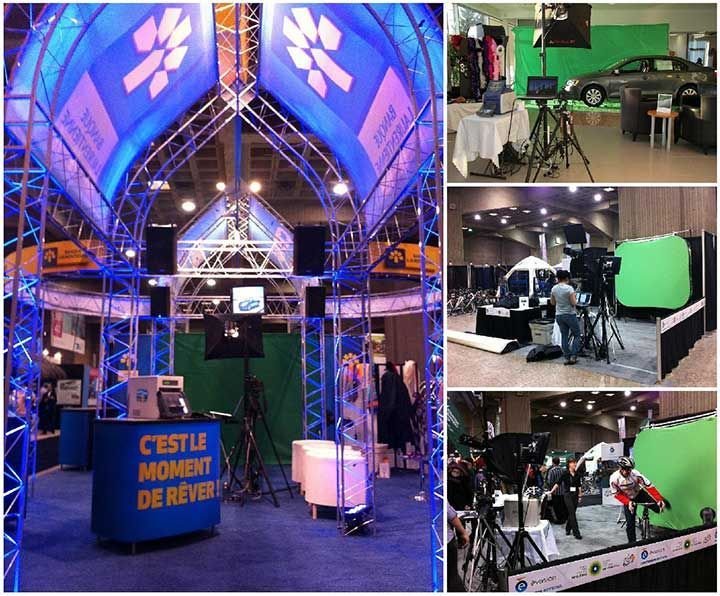 green screen photography for events